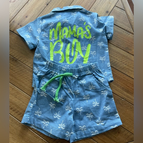 Never worn matching set for baby boy 3-6 months - Picture 1 of 1